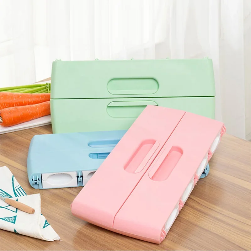 New Dumplings Maker Tool Jiaozi Pierogi Mold You Can Make 8 Dumplings at a Time Baking Molds Pastry Kitchen Accessories Patented - Image 2