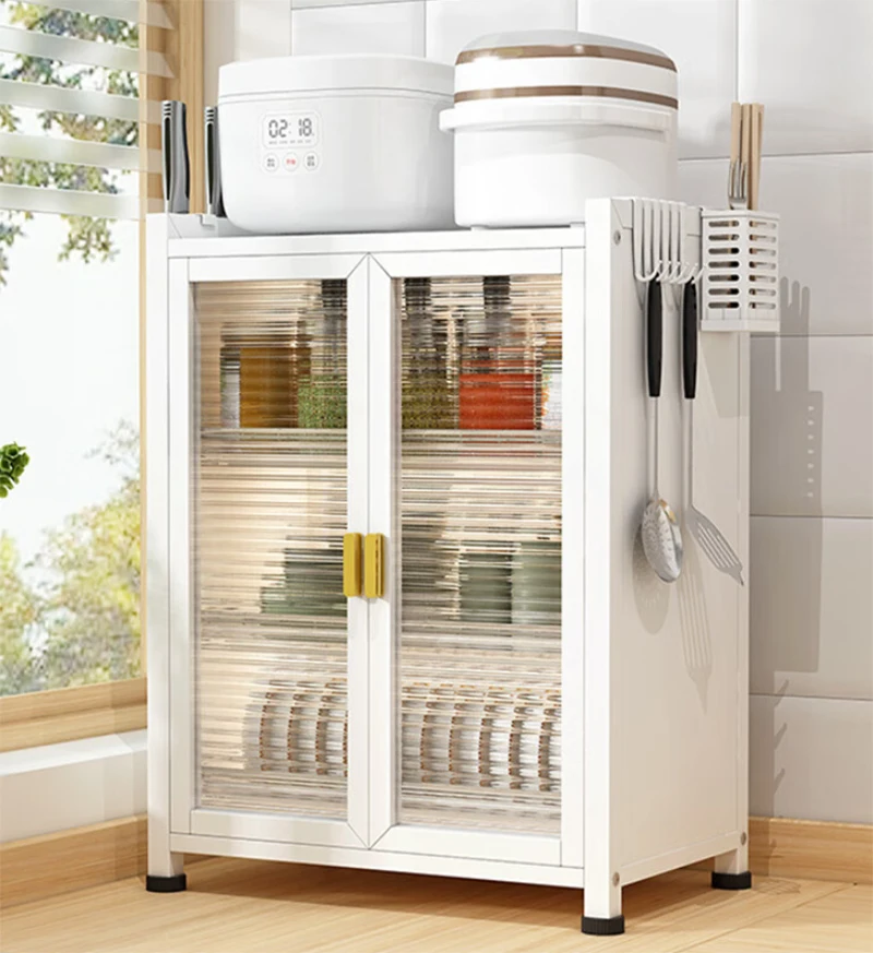 Kitchen cupboard shelf healing plate plate plate table Bowl dust cabinet multi-layer storage fat proof - Image 4